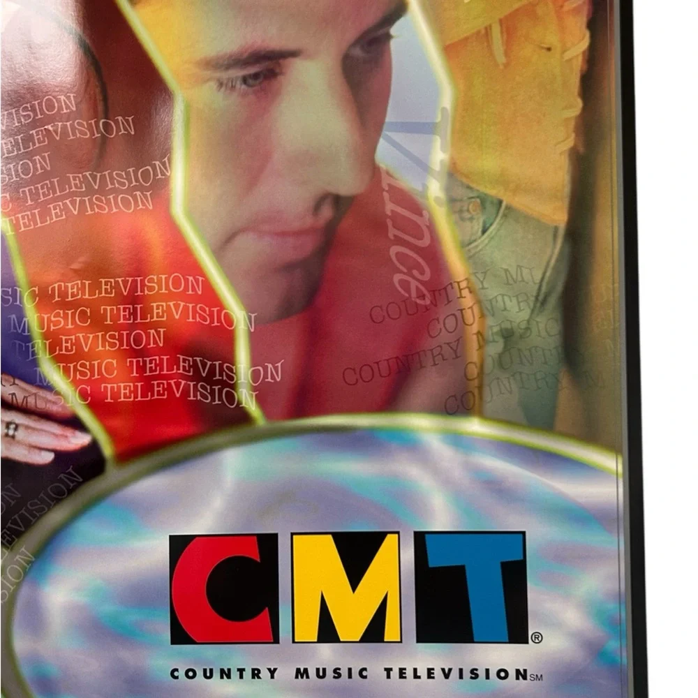 Vintage 1994 CMT Country Music Television Poster